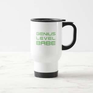 Mug De Voyage Arrow   Genius Level Babe