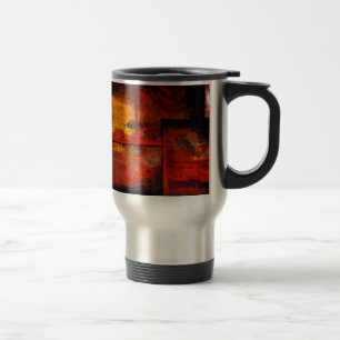Mug De Voyage Art Abstrait