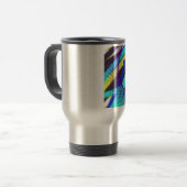 Mug De Voyage art abstrait coloré 768 (Devant gauche)