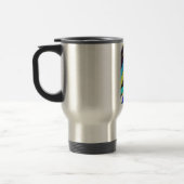Mug De Voyage art abstrait coloré 768 (Gauche)