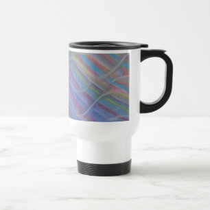 Mug De Voyage Art abstrait coloré unique P40M
