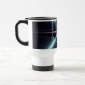 Mug De Voyage Art abstrait étoile bleue (Gauche)