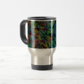 Mug De Voyage Art abstrait multicolore griffonné (Devant gauche)