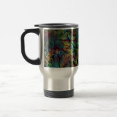 Mug De Voyage Art abstrait multicolore griffonné (Gauche)