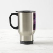 Mug De Voyage Art abstrait pourpre (Gauche)