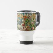 Mug De Voyage Art antique du Père Noël (Devant droit)