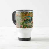 Mug De Voyage Art antique du Père Noël (Devant gauche)