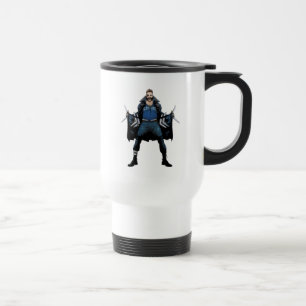 Mug De Voyage Art de bande dessinée de boomerang du peloton d
