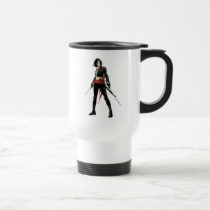 Mug De Voyage Art de bande dessinée du peloton Katana de