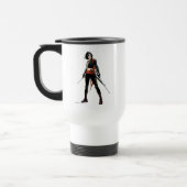 Mug De Voyage Art de bande dessinée du peloton | Katana de (Gauche)