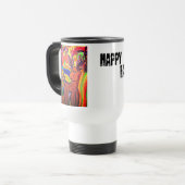 Mug De Voyage art de cerfs communs (Devant gauche)