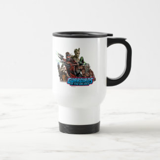 Mug De Voyage Art de groupe GotG