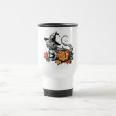 Mug De Voyage Art Halloween Dragon À Portes (Centre)