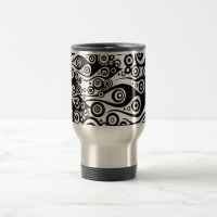 ART motif - flammes en cercle de tatouage