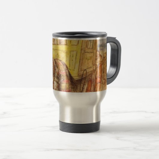 Mug De Voyage Arthur Rackham - Le Vent Dans Les Saules (Devant droit)