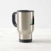 MUG DE VOYAGE ARTICLES DE LABORATOIRE - SCIENTIFIQUE FOU DE (Devant gauche)