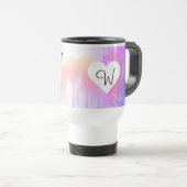 Mug De Voyage Artiste de conception aquarelle personnalisée  (Devant droit)