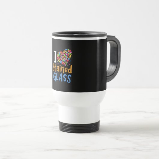 Mug De Voyage Artiste en verre tendu (Devant droit)