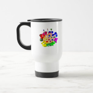 Mug De Voyage Artiste Palette