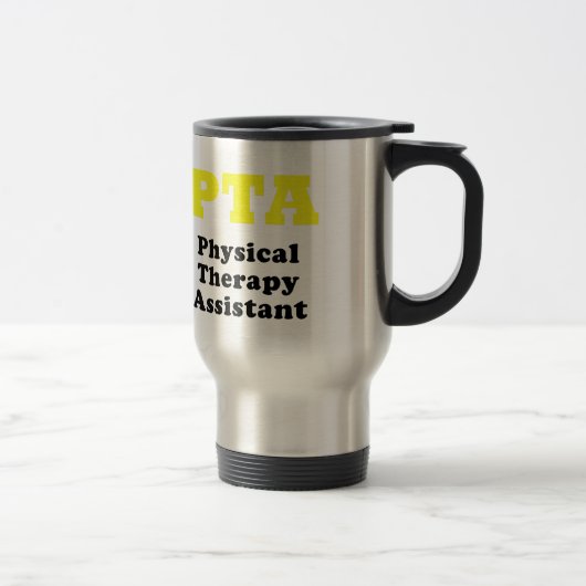 Mug De Voyage Assistant de physiothérapie de Pta (Droit)