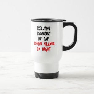 Mug De Voyage Assistant exécutif Zombie Slayer