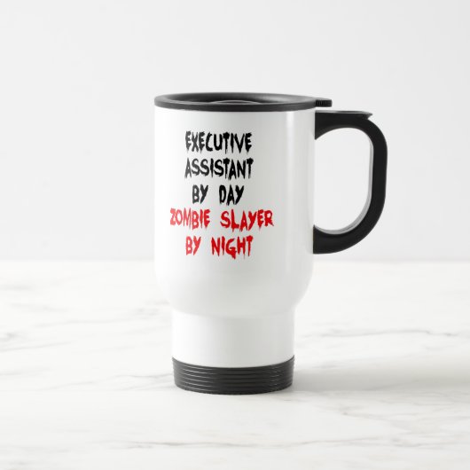 Mug De Voyage Assistant exécutif Zombie Slayer (Droite)
