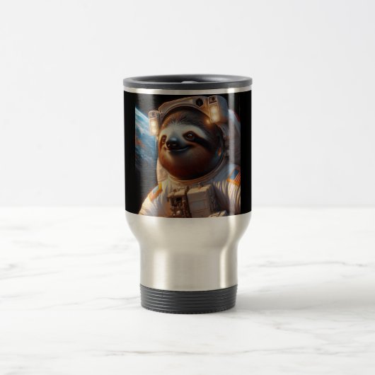 Mug De Voyage Astronaute de Sloth (Centre)