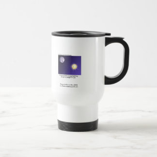 Mug De Voyage Astronomie Travail au Clair de Lune Dessin Animé D