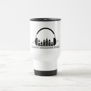 Mug De Voyage Atlanta Voicover Studio Tumble café/thé (blanc)
