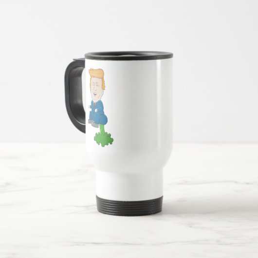 Mug De Voyage Atout de péter (Devant gauche)