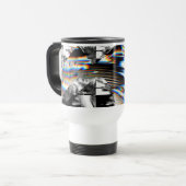 Mug De Voyage Attaque arc-en-ciel (Devant gauche)