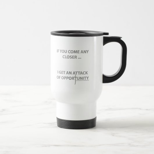 Mug De Voyage Attaque d'occasion (Droite)