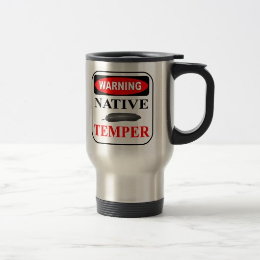 Mug De Voyage Attention (Droit)