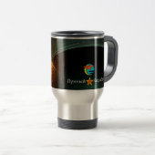 Mug De Voyage Atterrissage de la Lune russe (Devant droit)