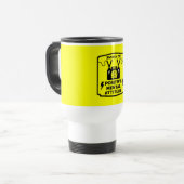 Mug De Voyage Attitude mentale de pensée positive (Devant gauche)