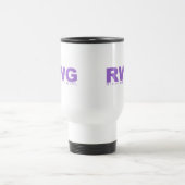 Mug De Voyage Attitudes - "fille blanche riche " (Centre)