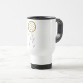 Mug De Voyage Attrape-rêves--Turquoise Bleu (Devant droit)
