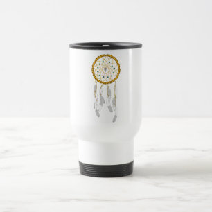 Mug De Voyage Attrape-rêves--Turquoise Bleu