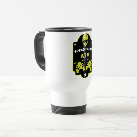 Mug De Voyage Atv quad aventures (Devant gauche)
