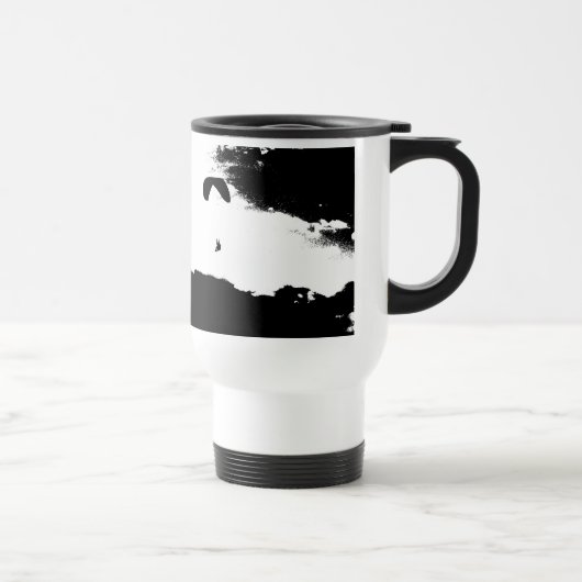 Mug De Voyage au-dessus des nuages, parapentisme (Droite)