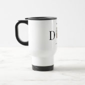Mug De Voyage Au meilleur papa photo personnalisée | Cadeau fête (Gauche)