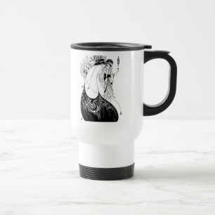 Mug De Voyage Aubrey Beardsley La jupe du paon Art nouveau