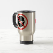 Mug De Voyage Aucun Ninjas (Devant gauche)