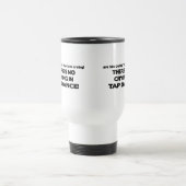 Mug De Voyage Aucun pleurer - danse de robinet (Centre)