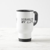 Mug De Voyage Auditeur mobile isolé (Devant droit)