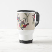 Mug De Voyage Audubon Peint Bunting Bird Wildlife (Devant droit)