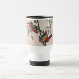 Mug De Voyage Audubon Peint Bunting Bird Wildlife
