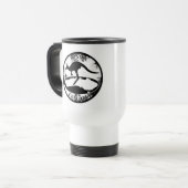 Mug De Voyage Aussie Explorer en grunge (Devant gauche)