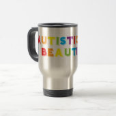 Mug De Voyage Autistement Belle (Devant gauche)