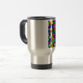 Mug De Voyage Autistic Jigsaw (Devant gauche)